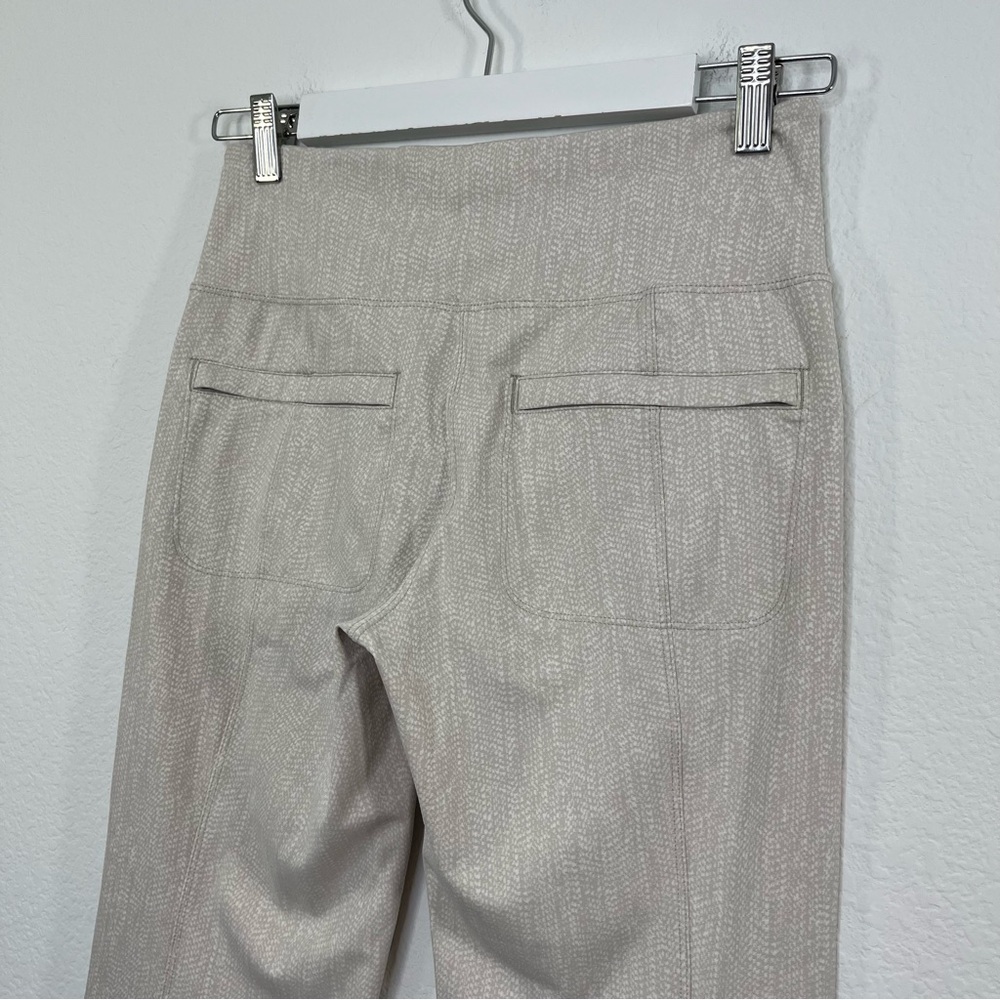 Athleta Delaney‎ Straight leg Pant Braiden Creme size S/P - Picture 5 of 11